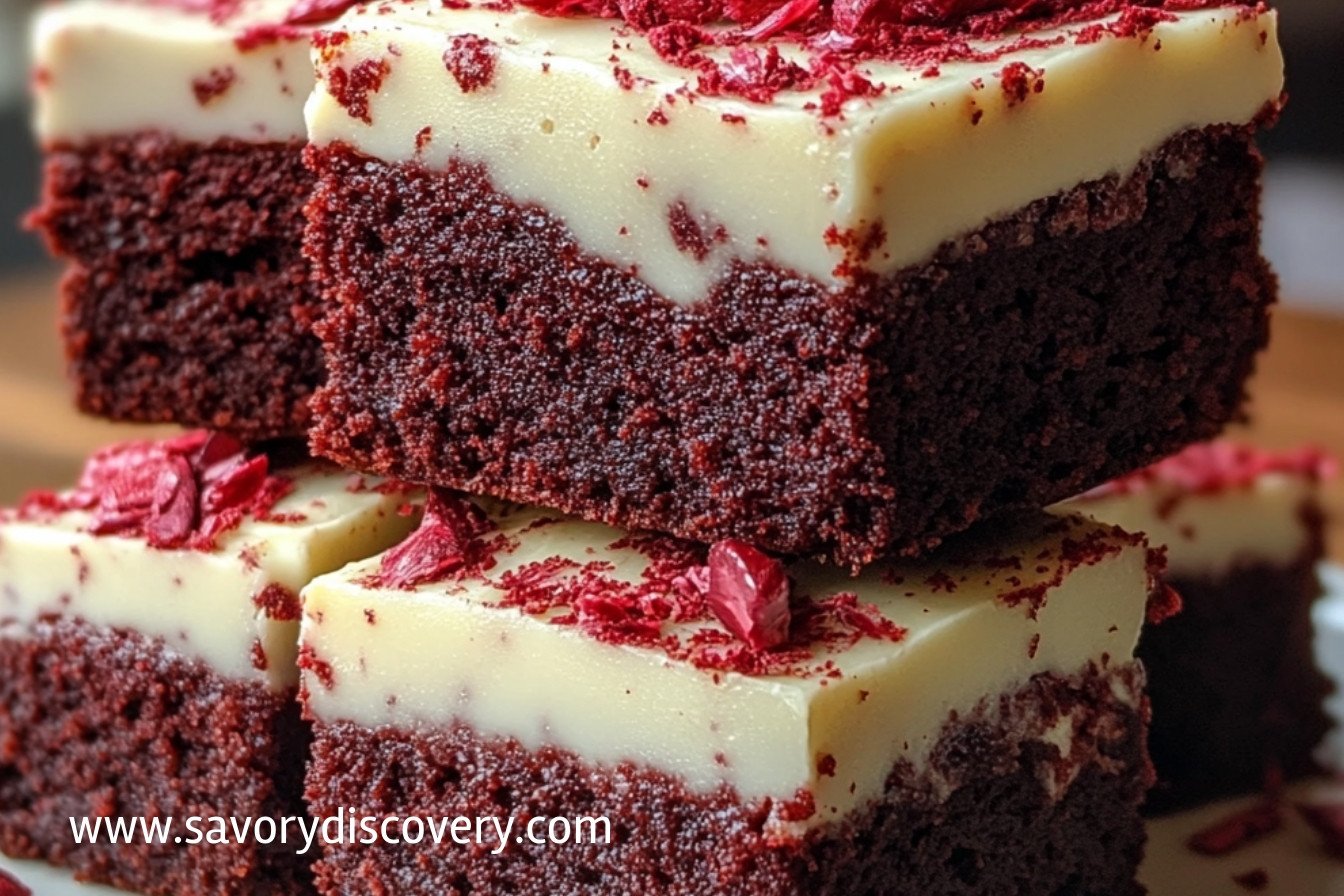 Red Velvet Brownies